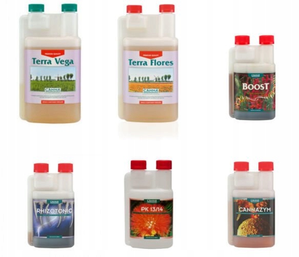 Sada hnojiv Canna Pro set – pokročilá sada