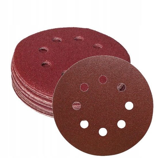 PAPIER ŚCIERNY SZLIFIERKI MIMOŚRODOWEJ 125MM P100