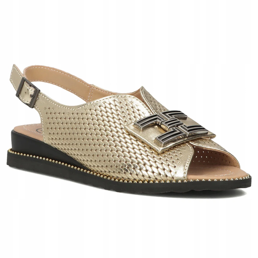 Buty damskie skórzane sandały letnie płaskie Filippo lekkie r.36