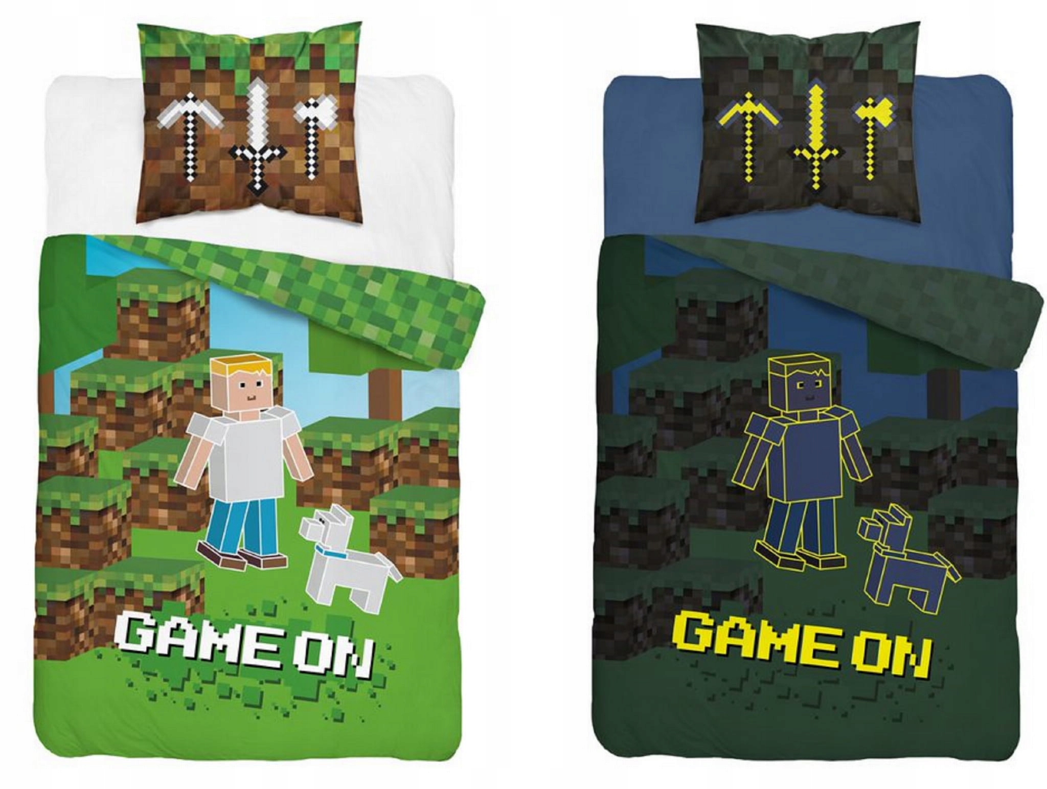 

Pościel 160x200 game pixel świecąca w ciemności