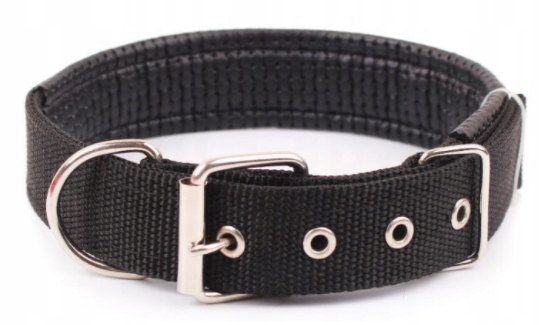 

Mocna Obroża Dla Psa Z Podszyciem Nylon L