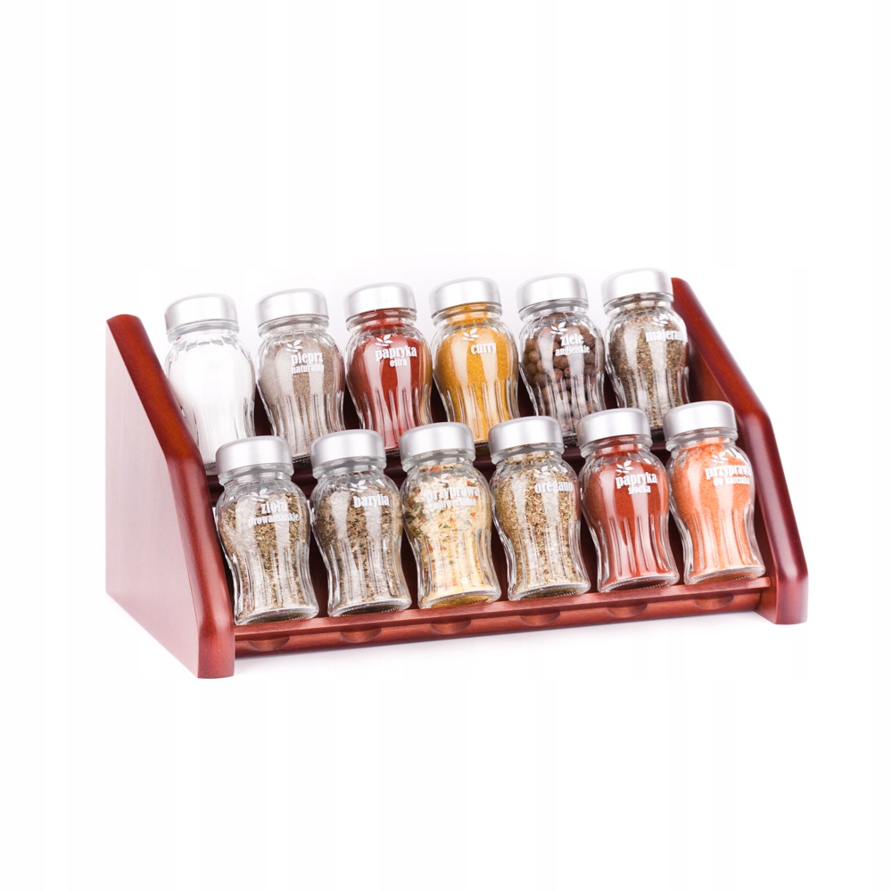 

Przyprawnik stojak Półka Na Przyprawy 12 szt.