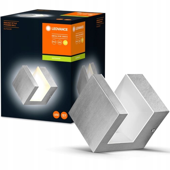 Ledvance Zahradní nástěnné svítidlo Venkovní Led Lampa 9W