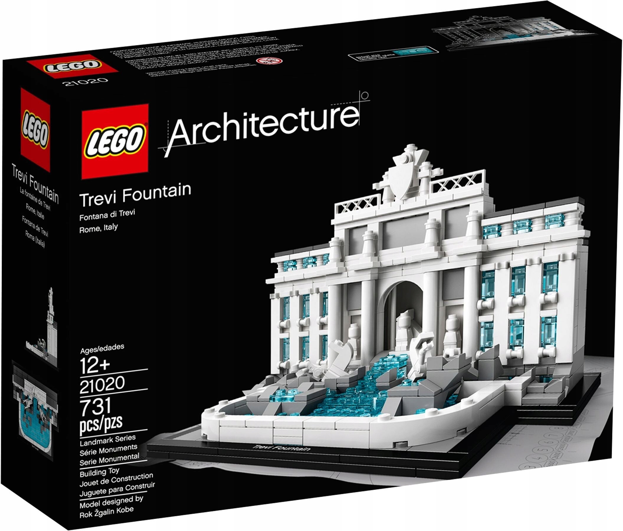 Lego Architecture 21020 Fontána di Trevi Nové