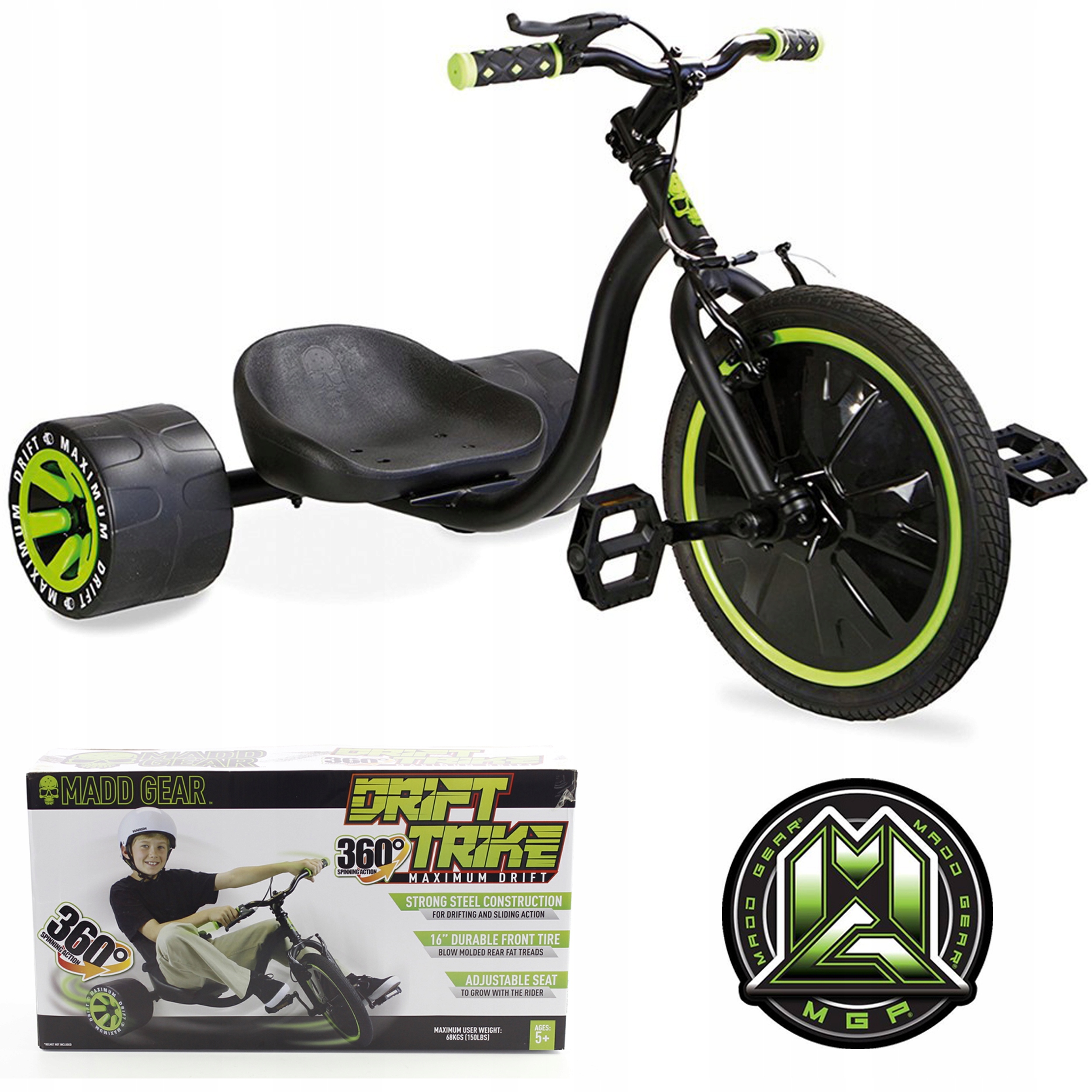 

Madd Gear Mgp Mini Drift Trike 3 wyczynowy NaJutro