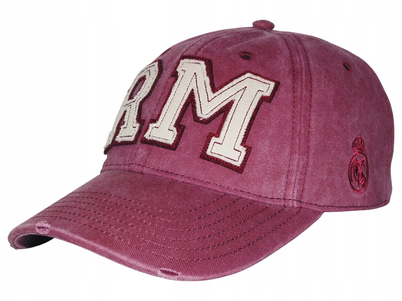 Czapka Z Daszkiem Real Madryt Męska Rm Podniszczona