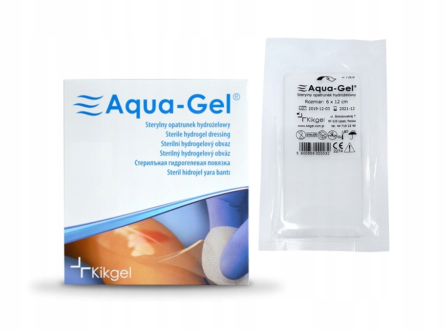 

Opatrunek hydrożelowy Kikgel Aquagel 6x12