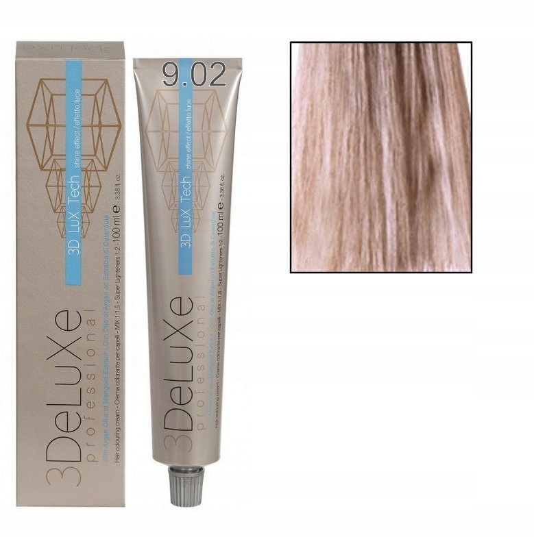 

3DELUXE Farba Do Włosów 100ML 9.02
