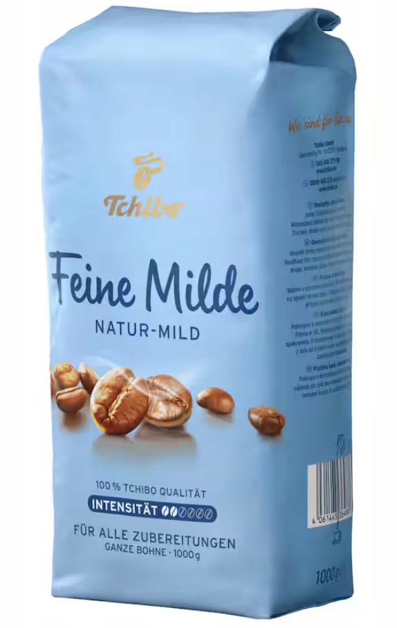 Tchibo Feine Milde Milde káva 1 kg Dovoz z Německa