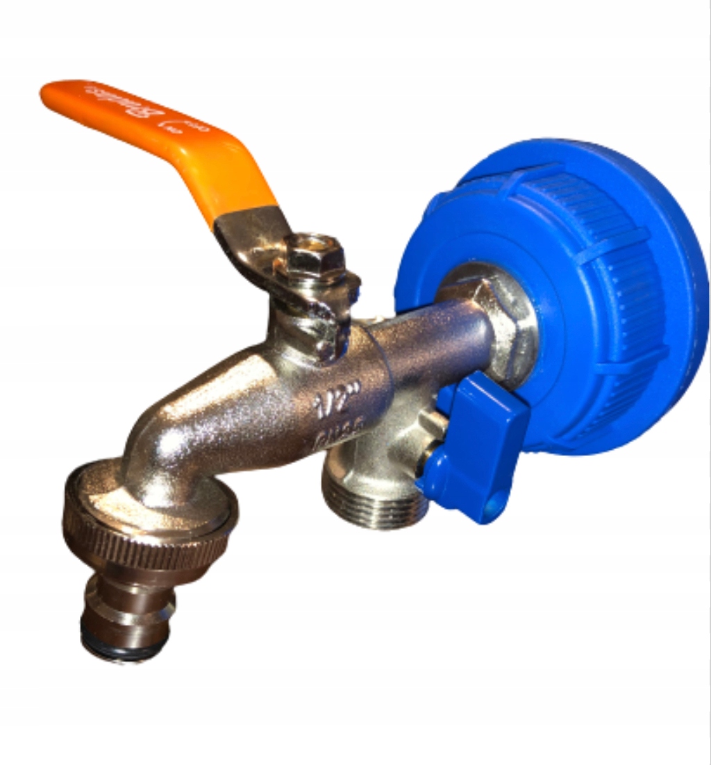 

Zbiornik 1000l kran 1/2 zawór Ibc Mauser mauzer