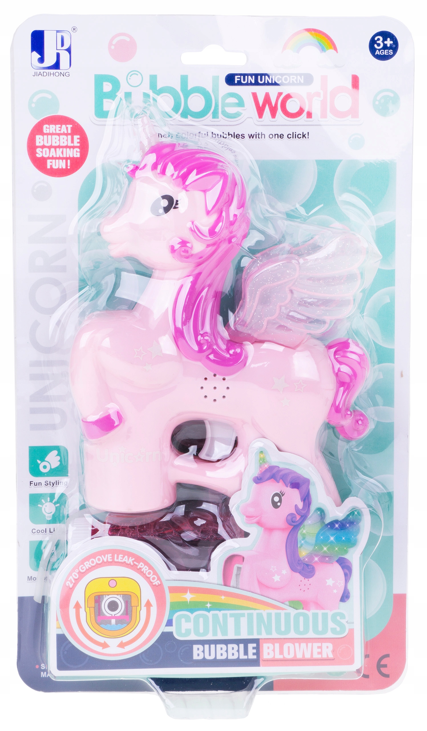 PISTOLET NA BAŃKI MYDLANE JEDNOROŻEC +2 PŁYN RÓŻ EAN (GTIN) 5902447035391