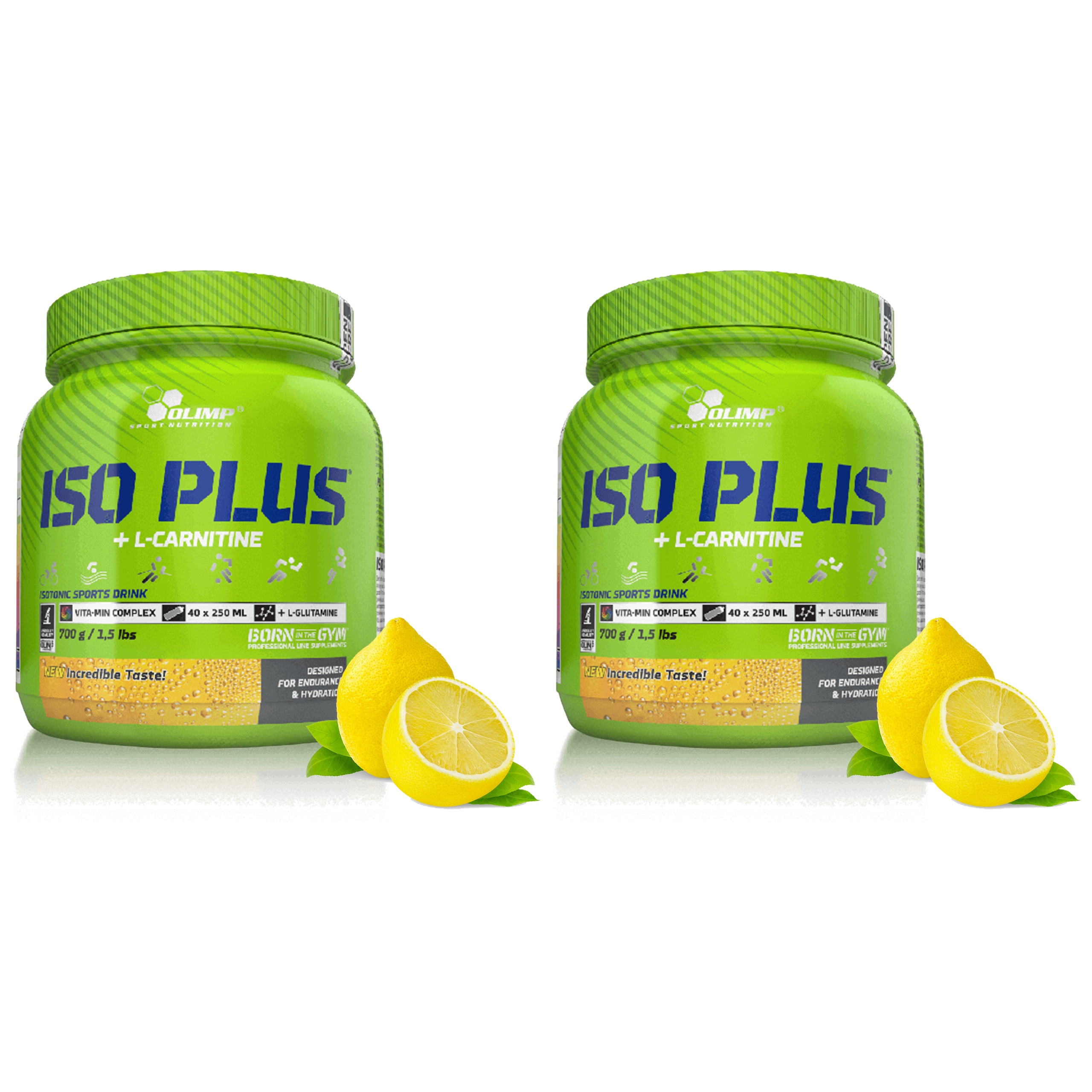 2x Olimp Iso Plus Powder 700g Nápoj Isotonic Vitamíny