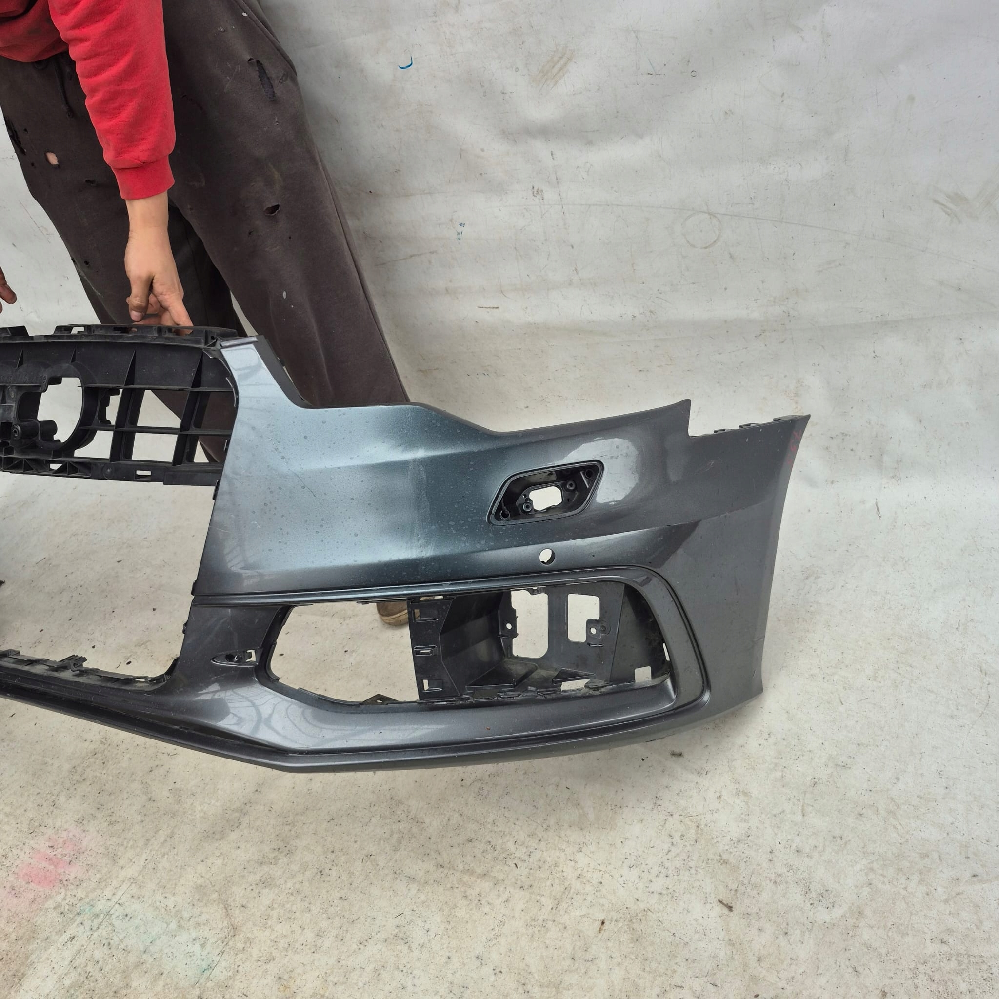 AUDI A6 C7 4G S-LINE 11-14 bumper front front SPR 4XPDC 4G0807437G