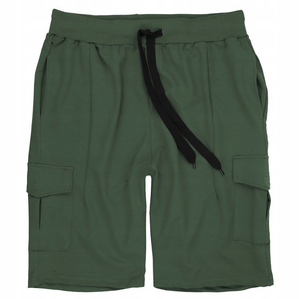 Lavecchia kraťasy pánské LV-2011 nadměrné velikosti 3XL khaki