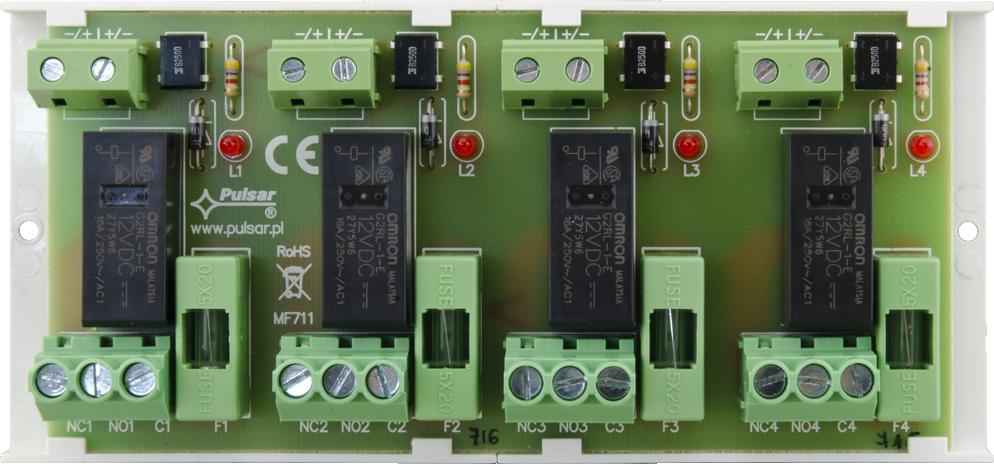 Reléový Modul Pulsar AWZ626 S Galvanickou Izolací