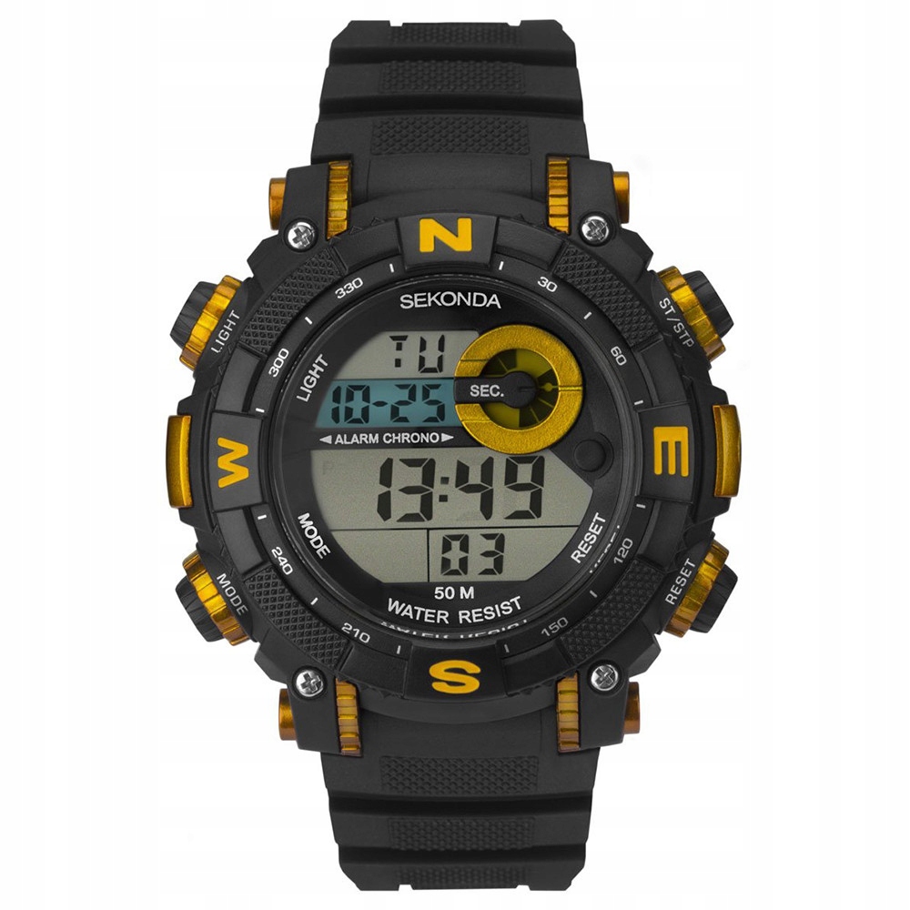 Pánské Hodinky Sekonda 1526, černý řemínek