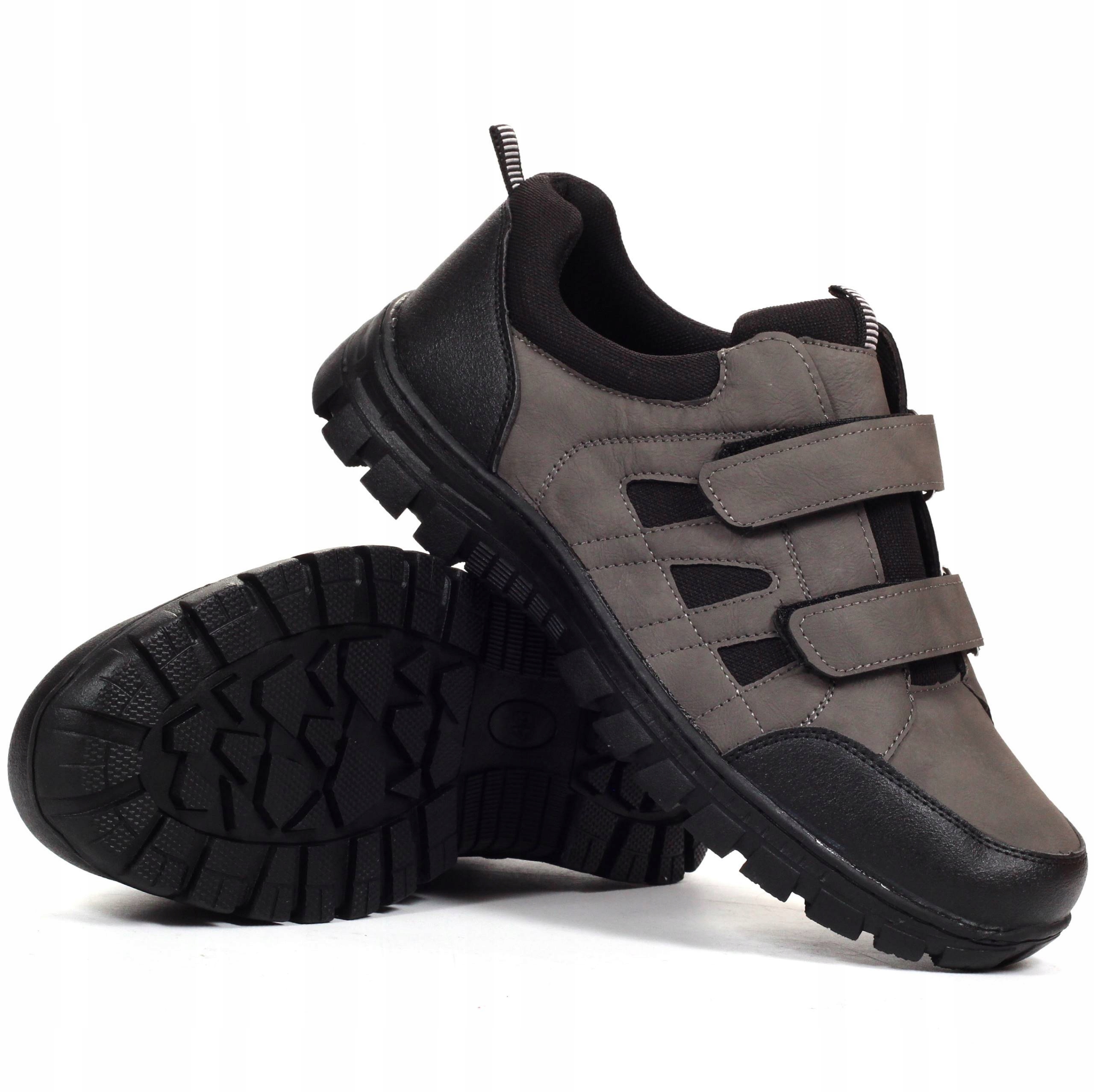 

Buty Męskie Obuwie Sportowe Na Rzep Szyte Podeszwy