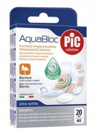 

Pic AquaBloc plaster wodoodporny Mix 20 sztuk
