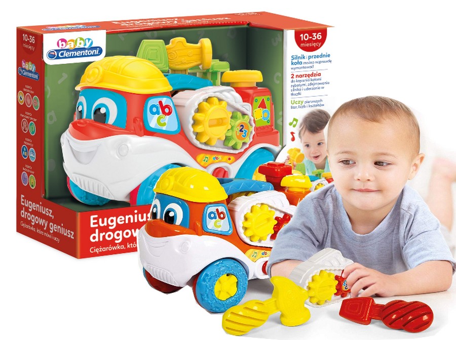 

Clementoni Eugeniusz Drogowy Geniusz mówi uczy