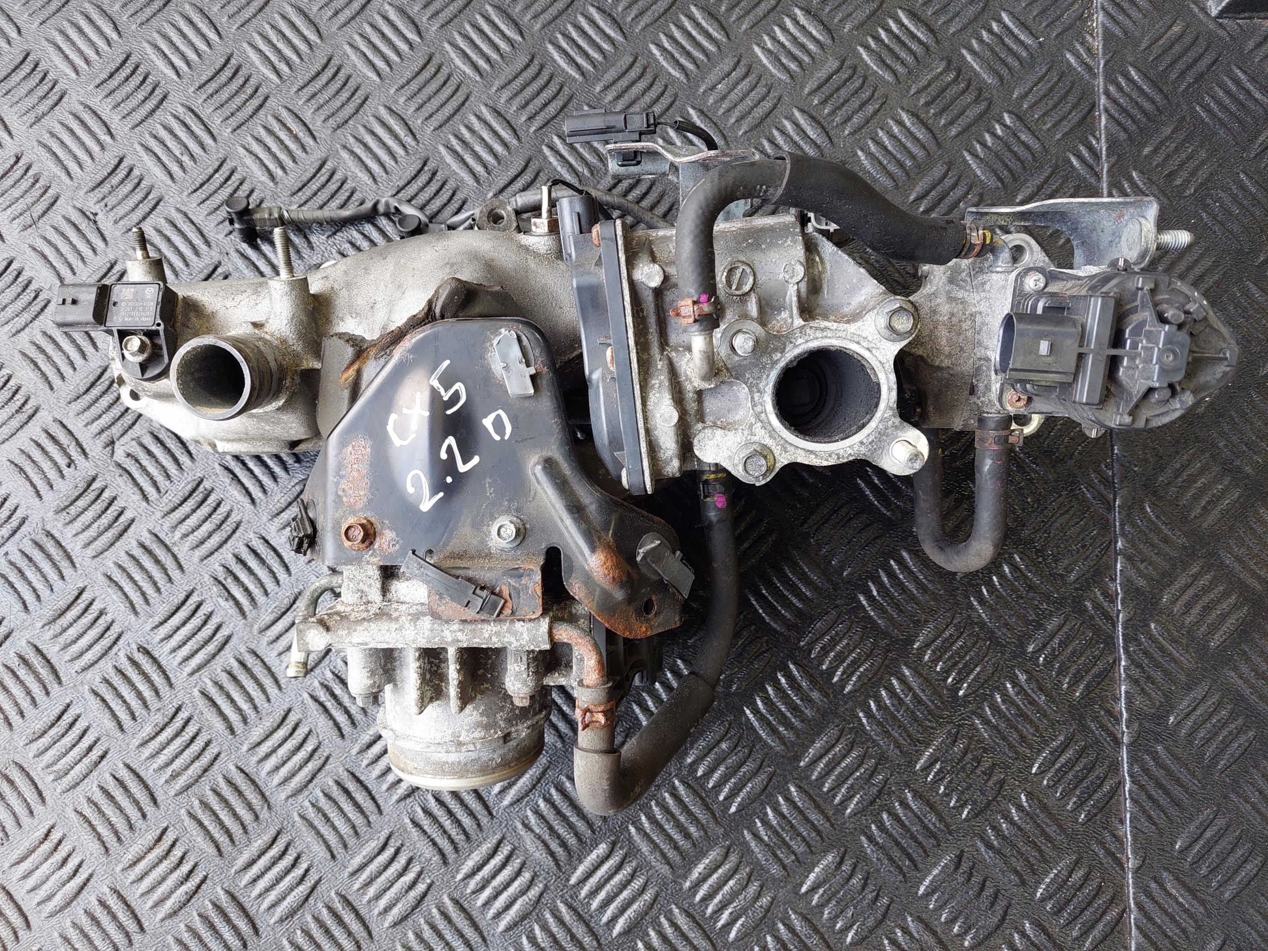 intake manifold EGR valve MAZDA CX-5 CX5 2.2 D