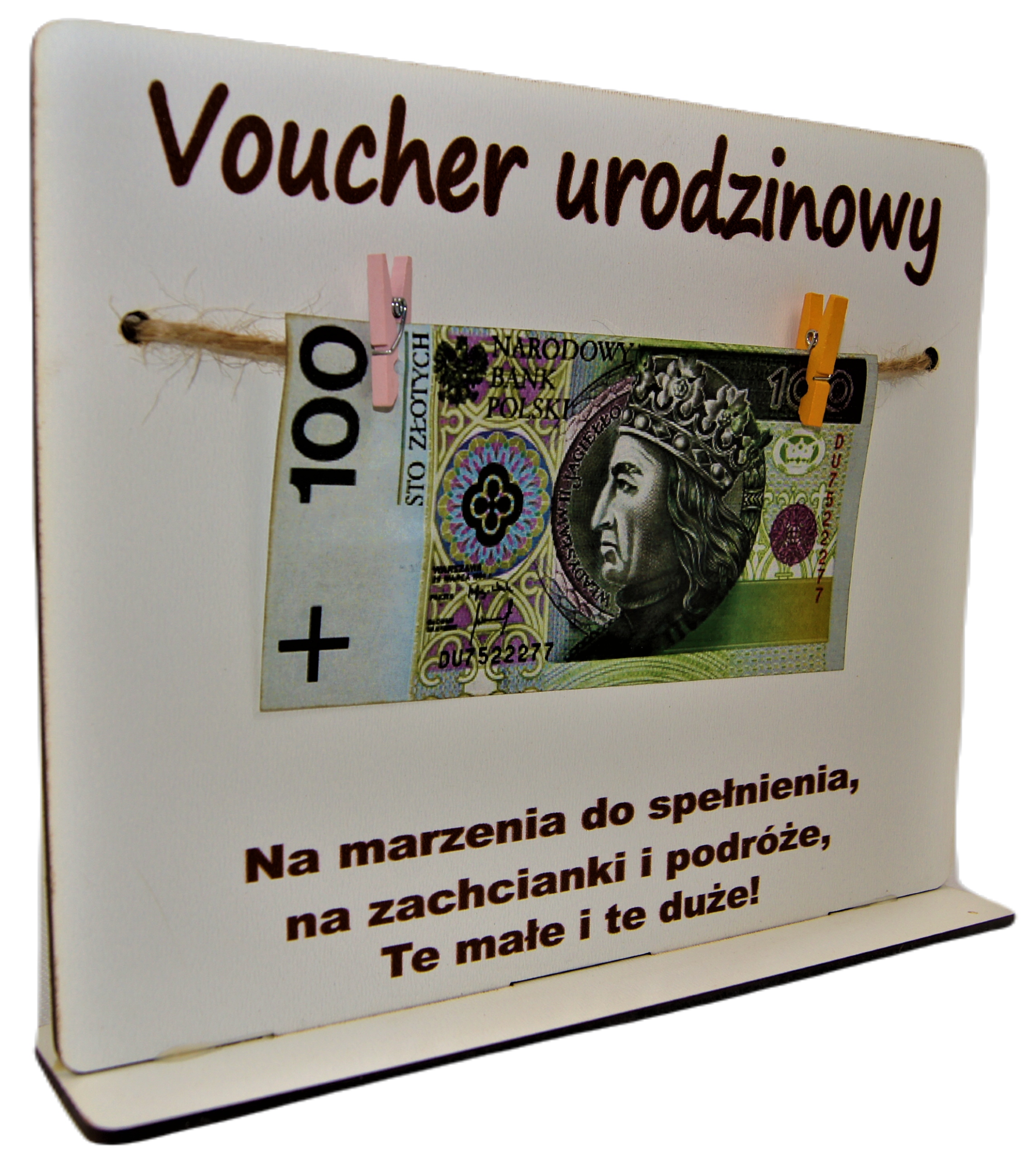 

Śmieszny Prezent Voucher 18 20 30 40 50 60 Urodzin