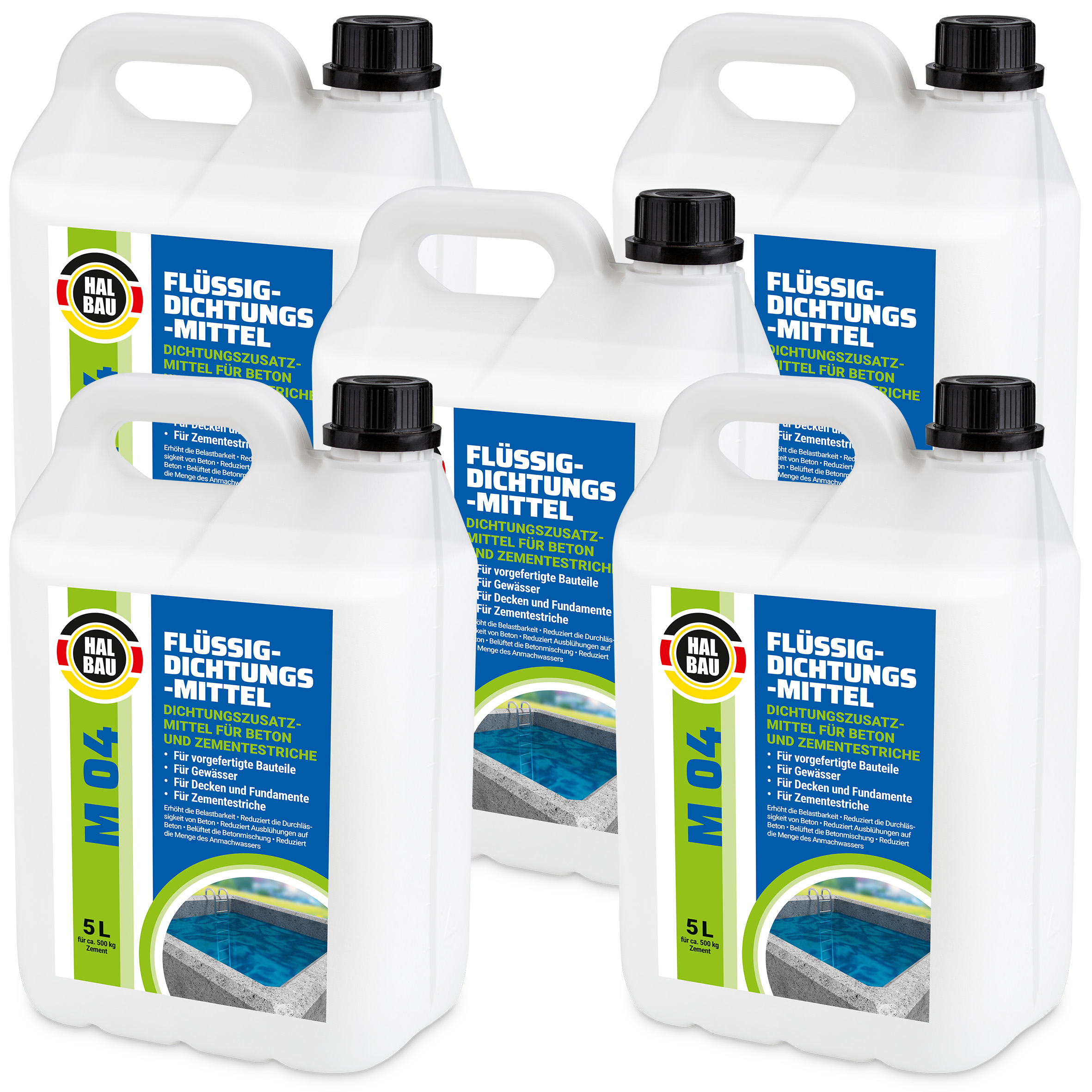 Vodotěsný vak 25 l plastifikátor betonu M04