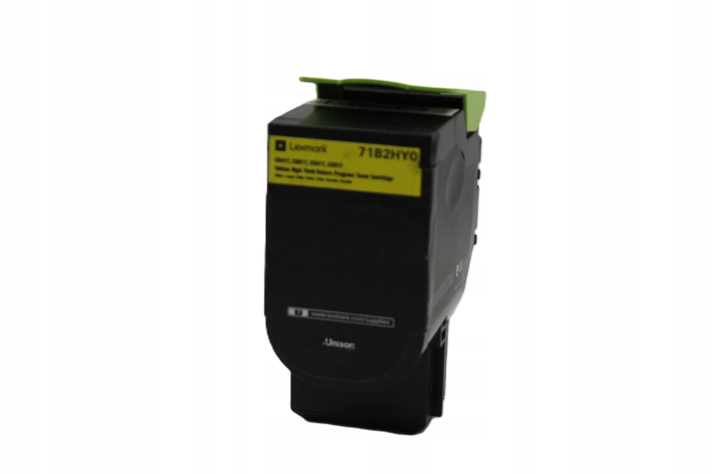 Lexmark 71B2HY0 toner yellow originál