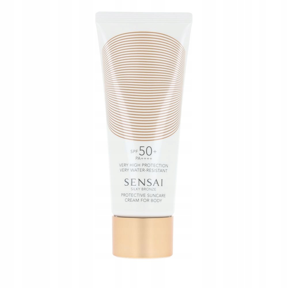Hedvábný Bronz ochranný opalovací krém na tělo SPF50+ 150 ml