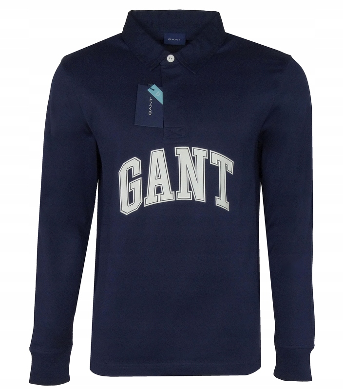 Gant pánská polokošile s dlouhým rukávem, modrá, M