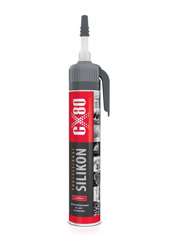 

CX80 Silikon Wysokotemperaturowy Czerwony 210ML