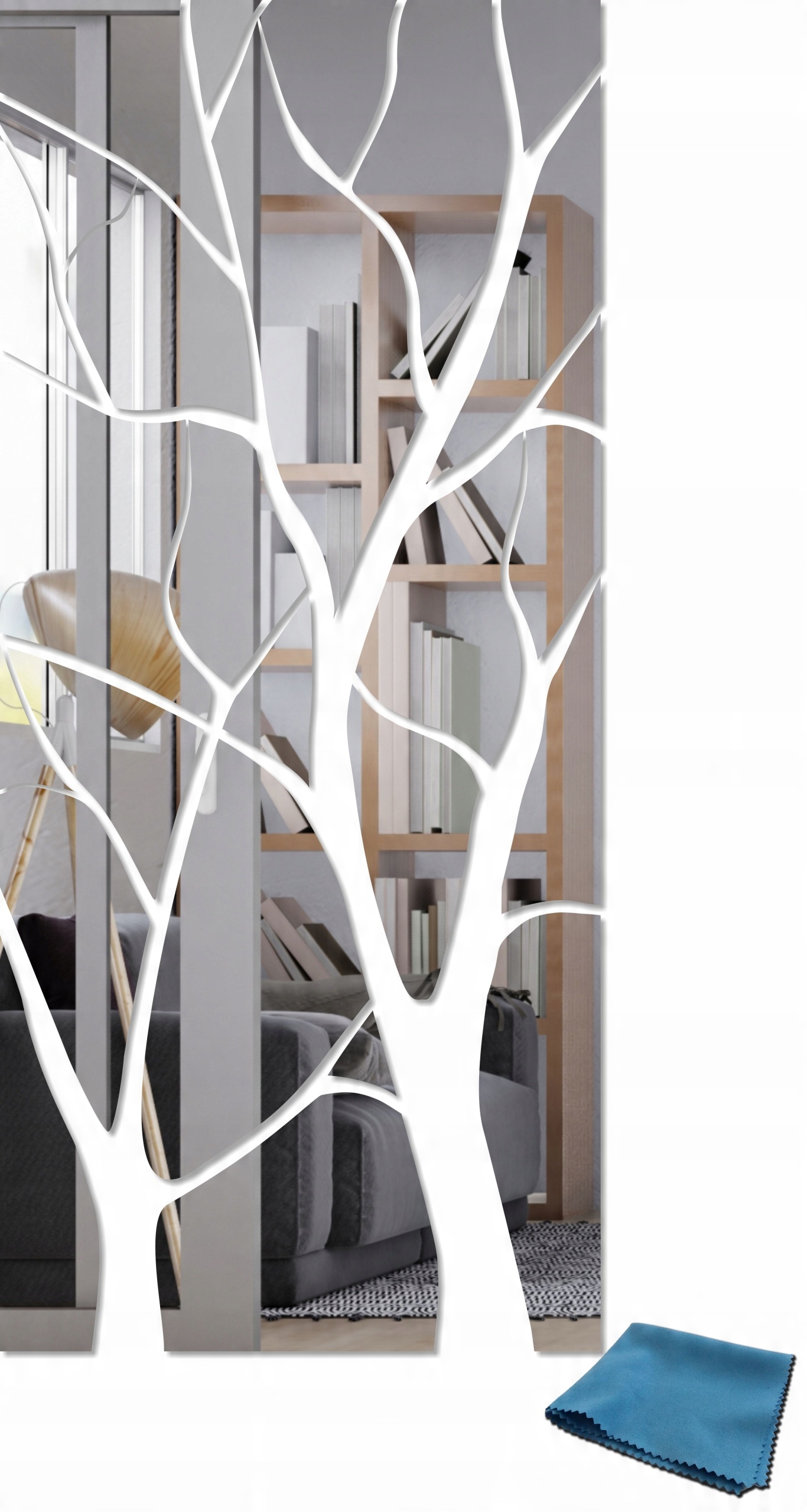 

Lustro dekoracyjne akrylowe Drzewo 60x130cm L17