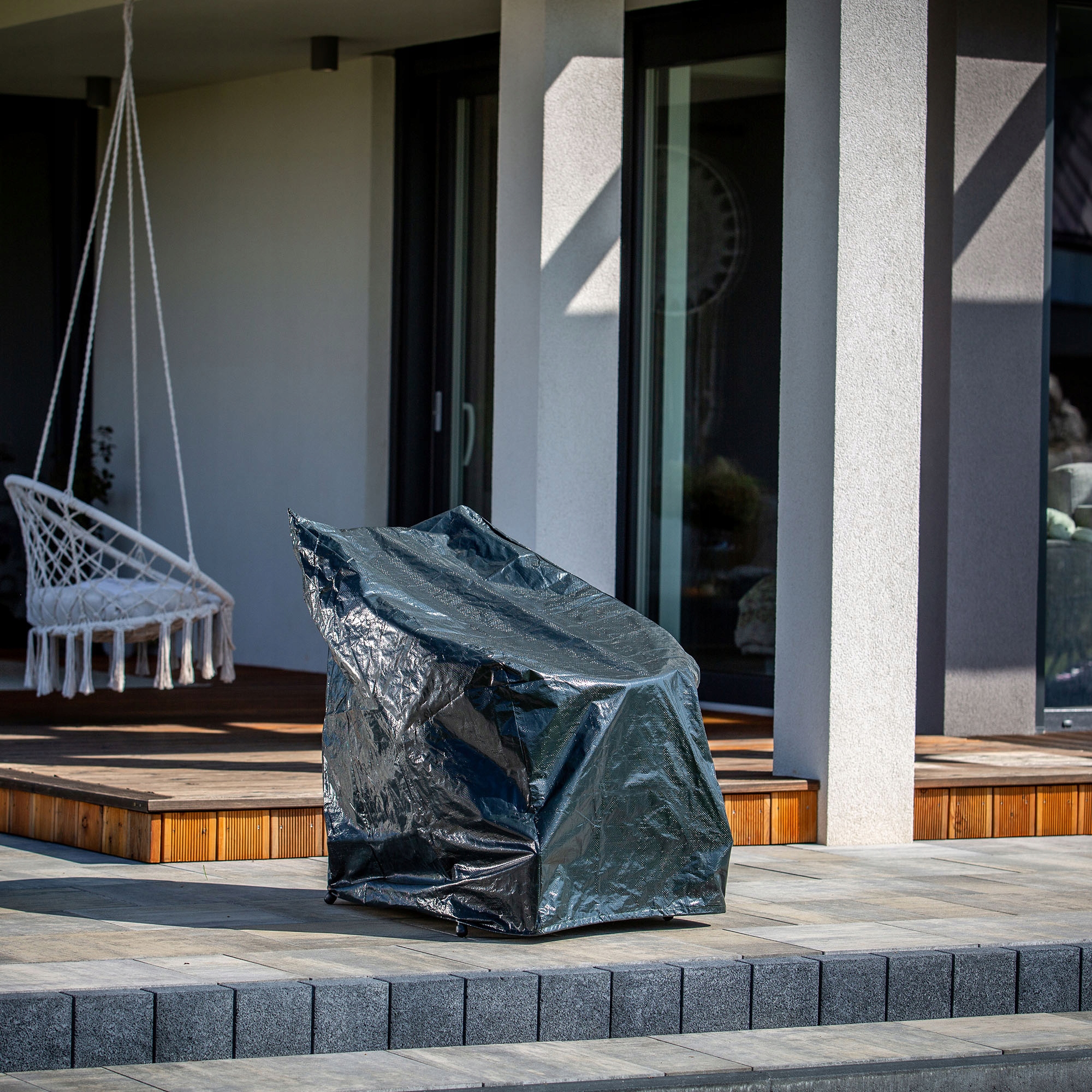 POKROWIEC NA KRZESŁO OGRODOWE FOTEL PLANDEKA OCHRONNA FUTERAŁ WODOODPORNY EAN (GTIN) 5903699477519