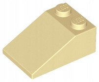 

Lego 3298 Skos Dachówka 3x2 piaskowy Nowy (1g)