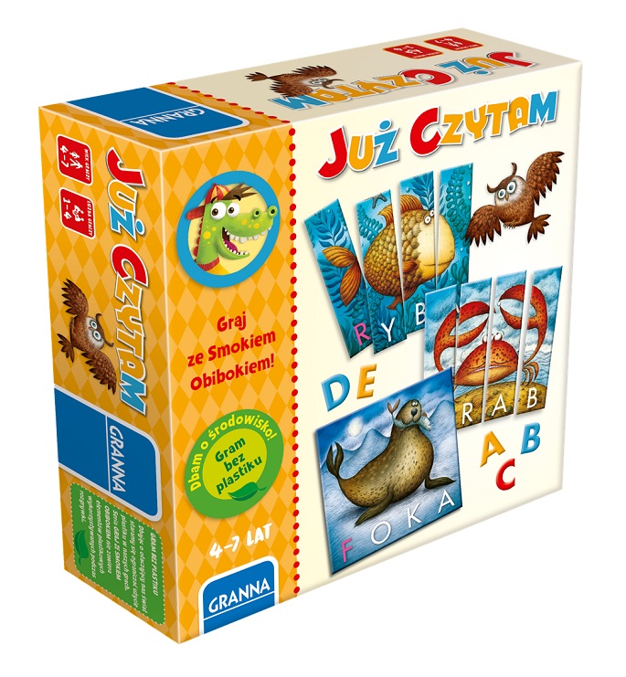 Granna Gra Już Czytam Smok Obibok-Zdjęcie-0