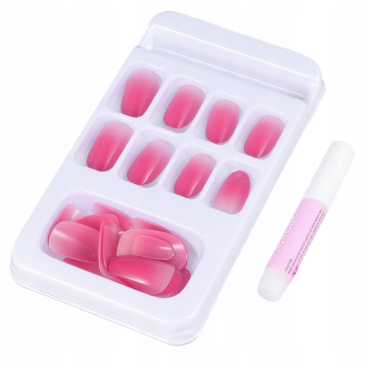 FAŁSZYWE AKRYLOWE PAZNOKCIE KOBIET OWALNE NAKLEJKI