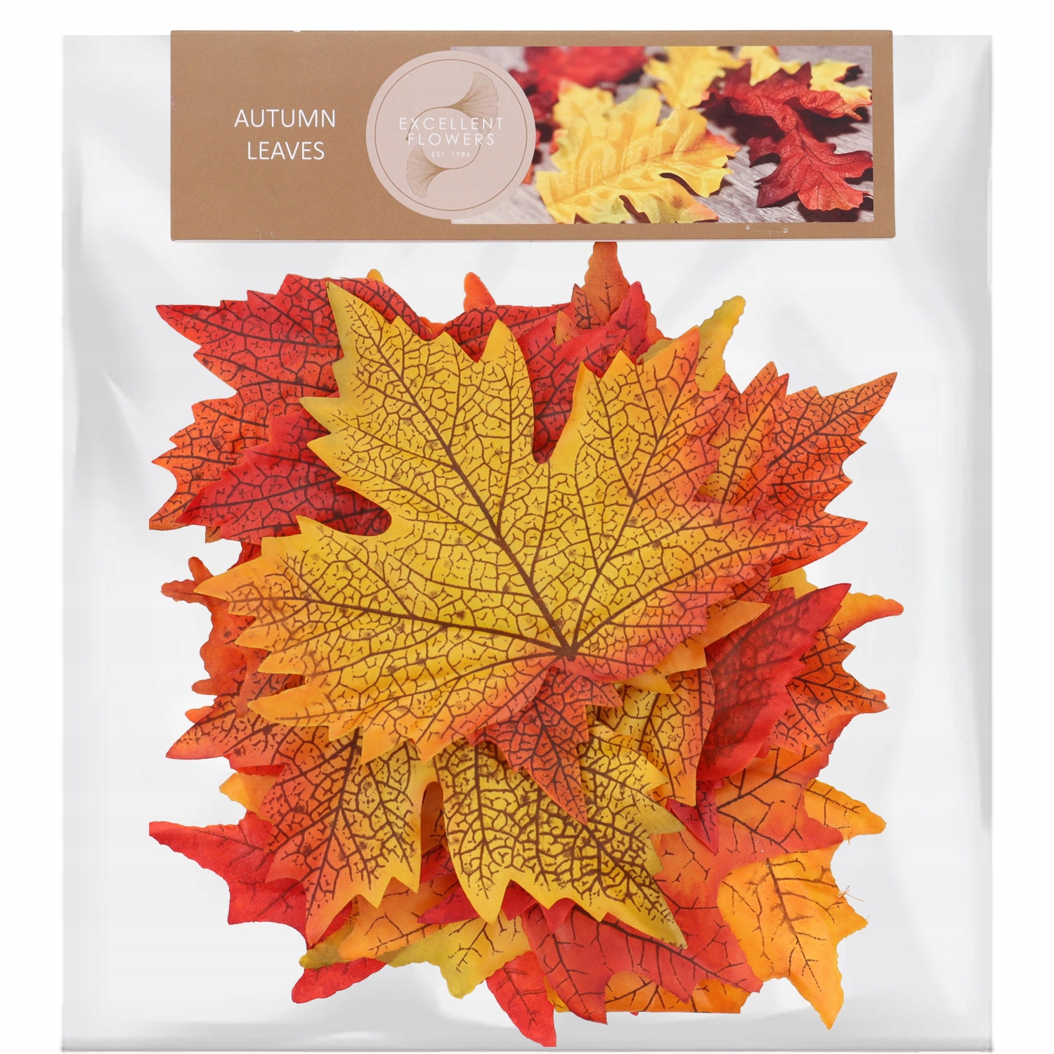 

Dekoracja Liście Jesienne Materiałowe 18 szt 865