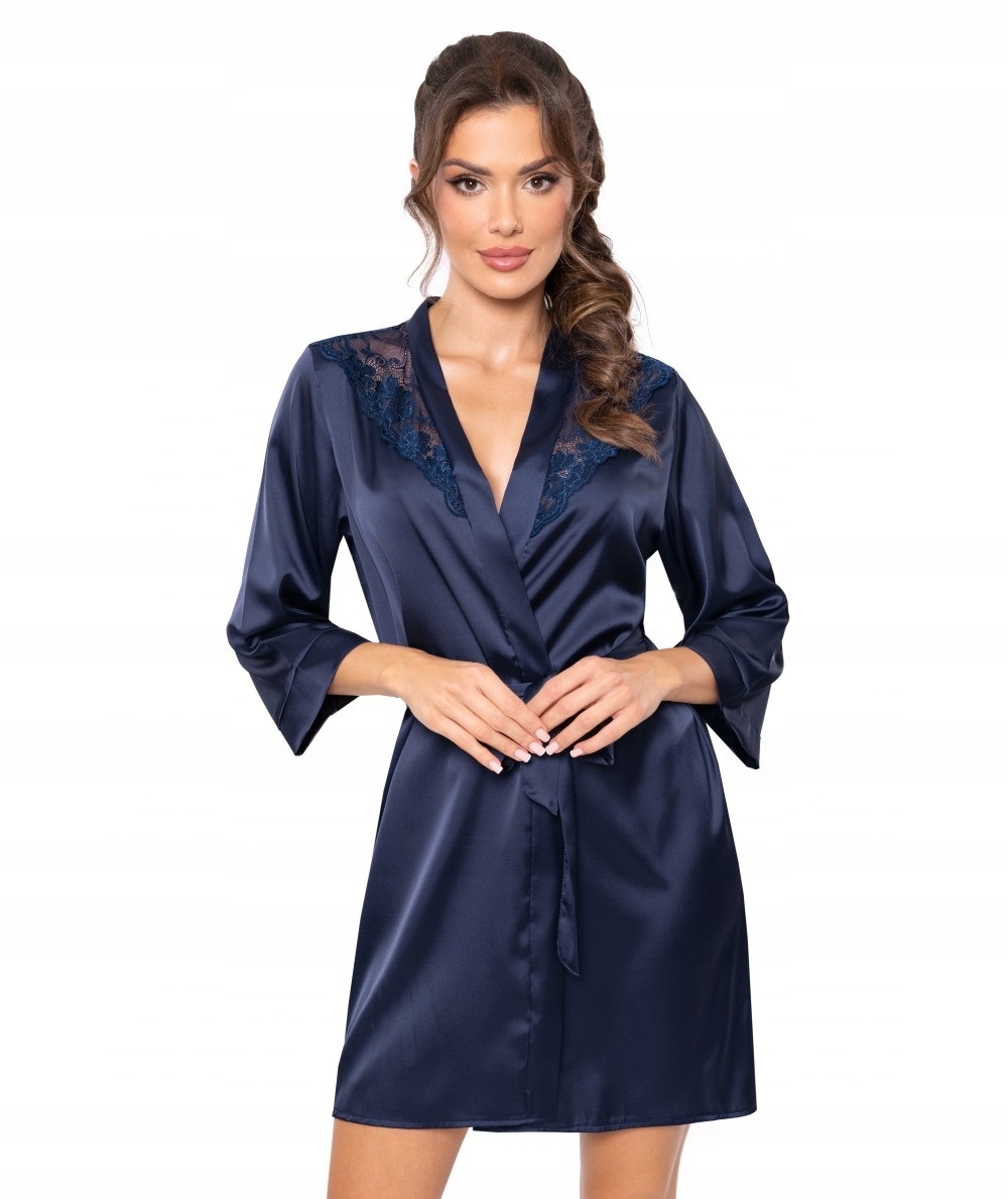 Dámský Župan Mari XL Námořnická Modrá