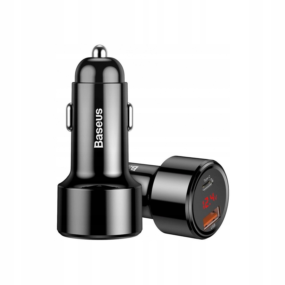 BASEUS ŁADOWARKA SAMOCHODOWA USB-C PD QC 4.0 45W Kod producenta CCMLC20C-01