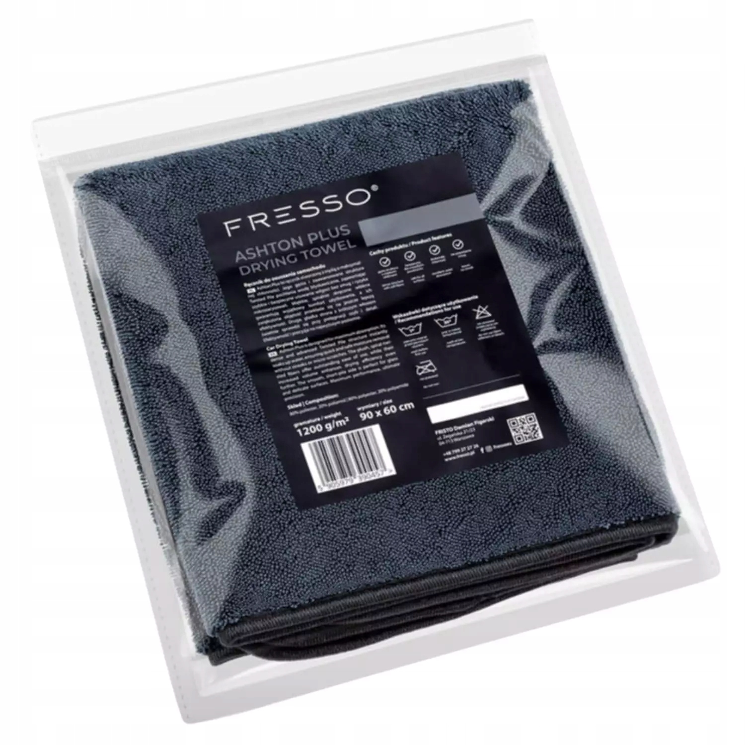 Fresso Ashton Plus Drying Towel 90x60cm 1200GSM