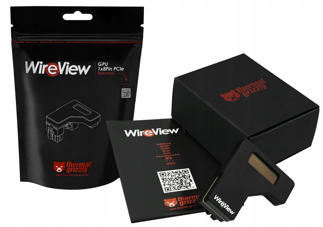 THERMAL GRIZZLY WIREVIEW GPU, 1X 8-PIN PCIE