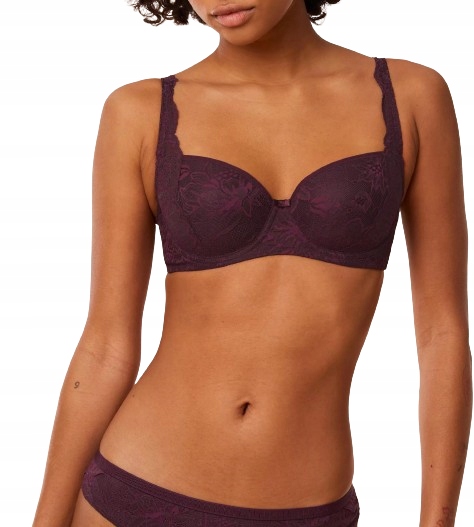 Triumph Tričko Amourette Charm T WHP02 vínové 70 C