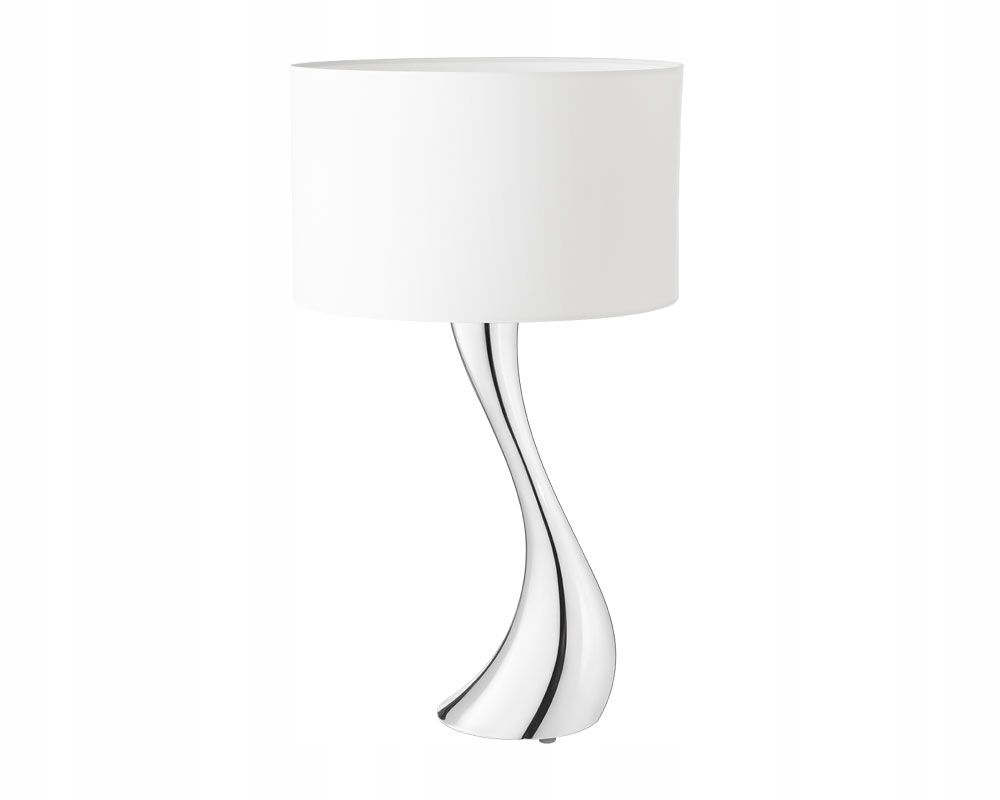 Georg Jensen Cobra Stolová lampa 56 cm oceľová biela