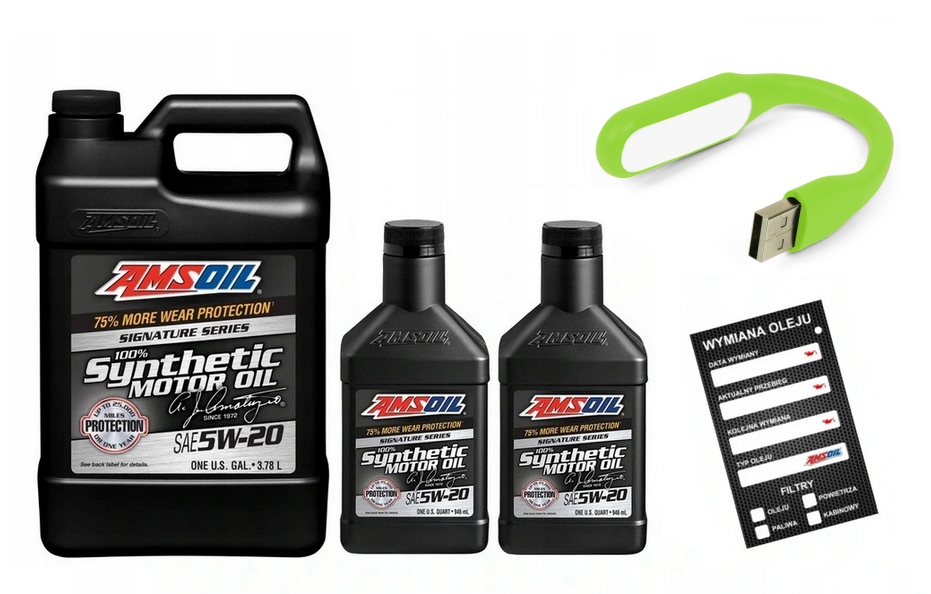 AMSOiL Signature 5W20 Syntetický Alm 5,676 l
