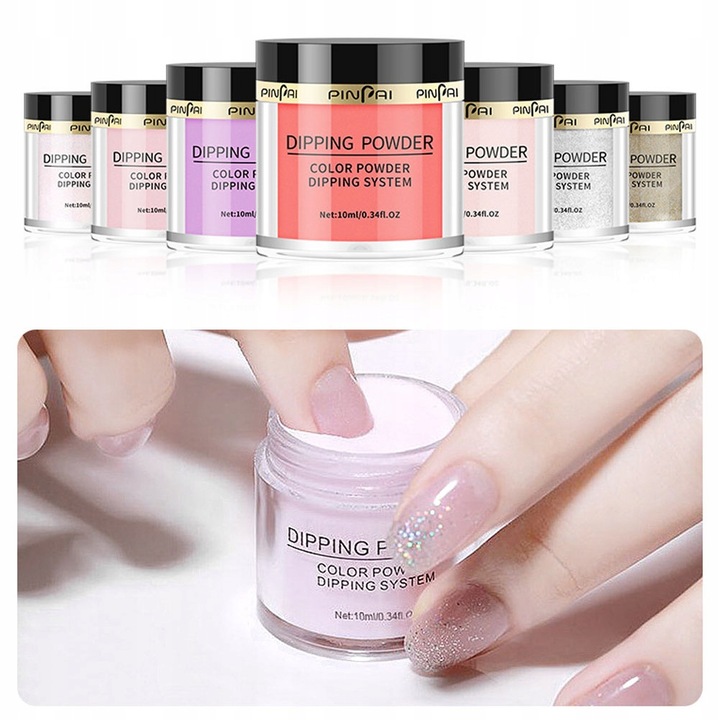 PINPAI DUŻY ZESTAW DO MANICURE TYTANOWY + PILNIK + CZYSZCZENIA MASZYNA Pojemność 30 ml