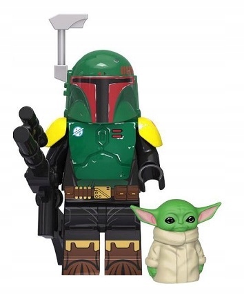 

Klocki Sw Mandalorian figurka Boba Fett Grogu