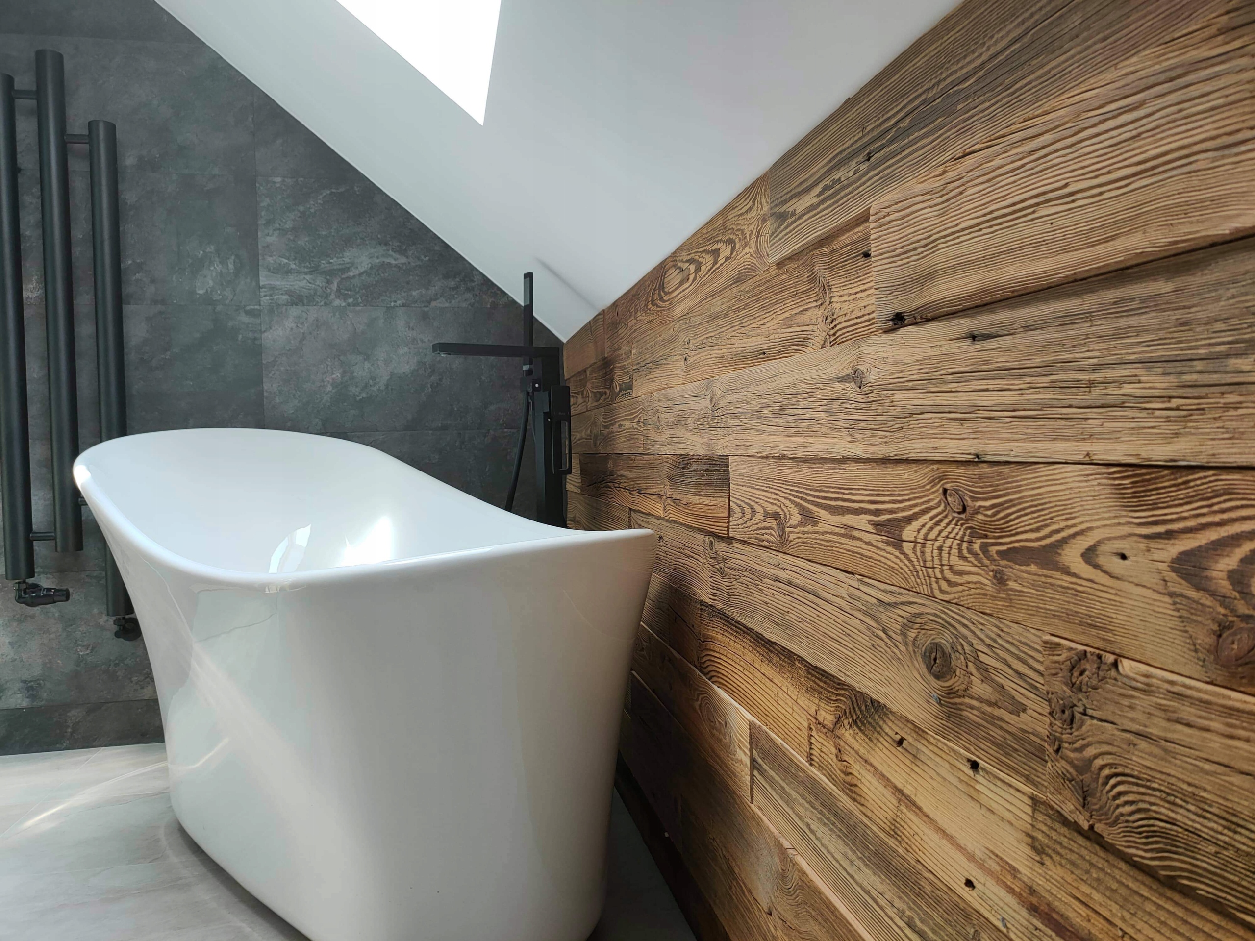 Stare deski z odzysku. Deska brązowa 80-150cm