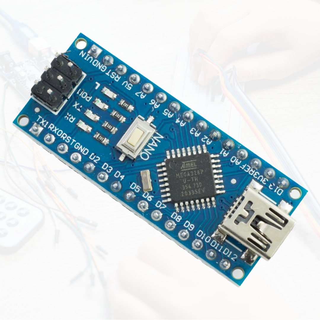 Nano v3 zgodny z Arduino USB MINI - ATMEGA328P 16MHz CH340 Zlutowany moduł EAN (GTIN) 5904501663687