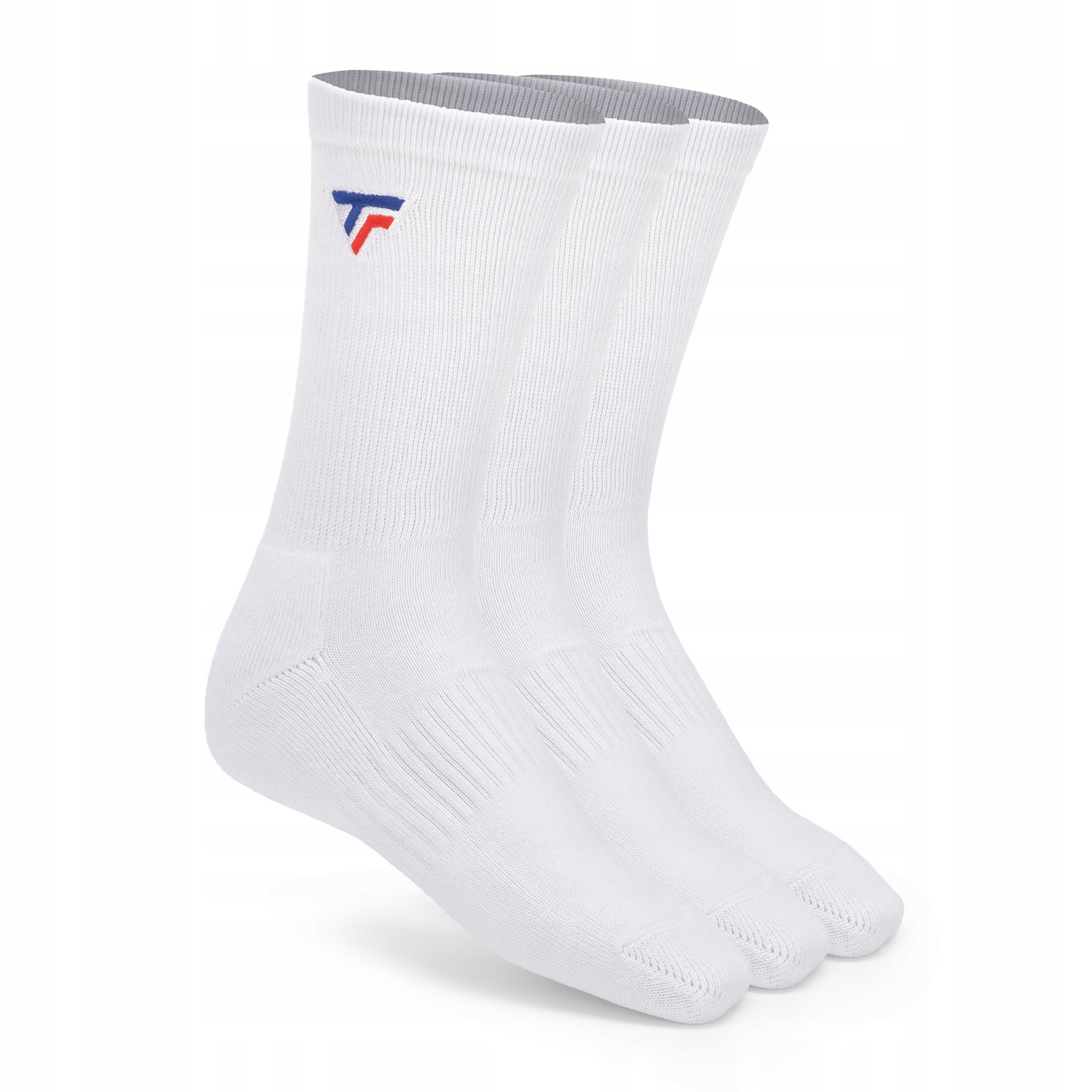 Skarpety tenisowe Tecnifibre Classic 3pak white 44-48 Eu