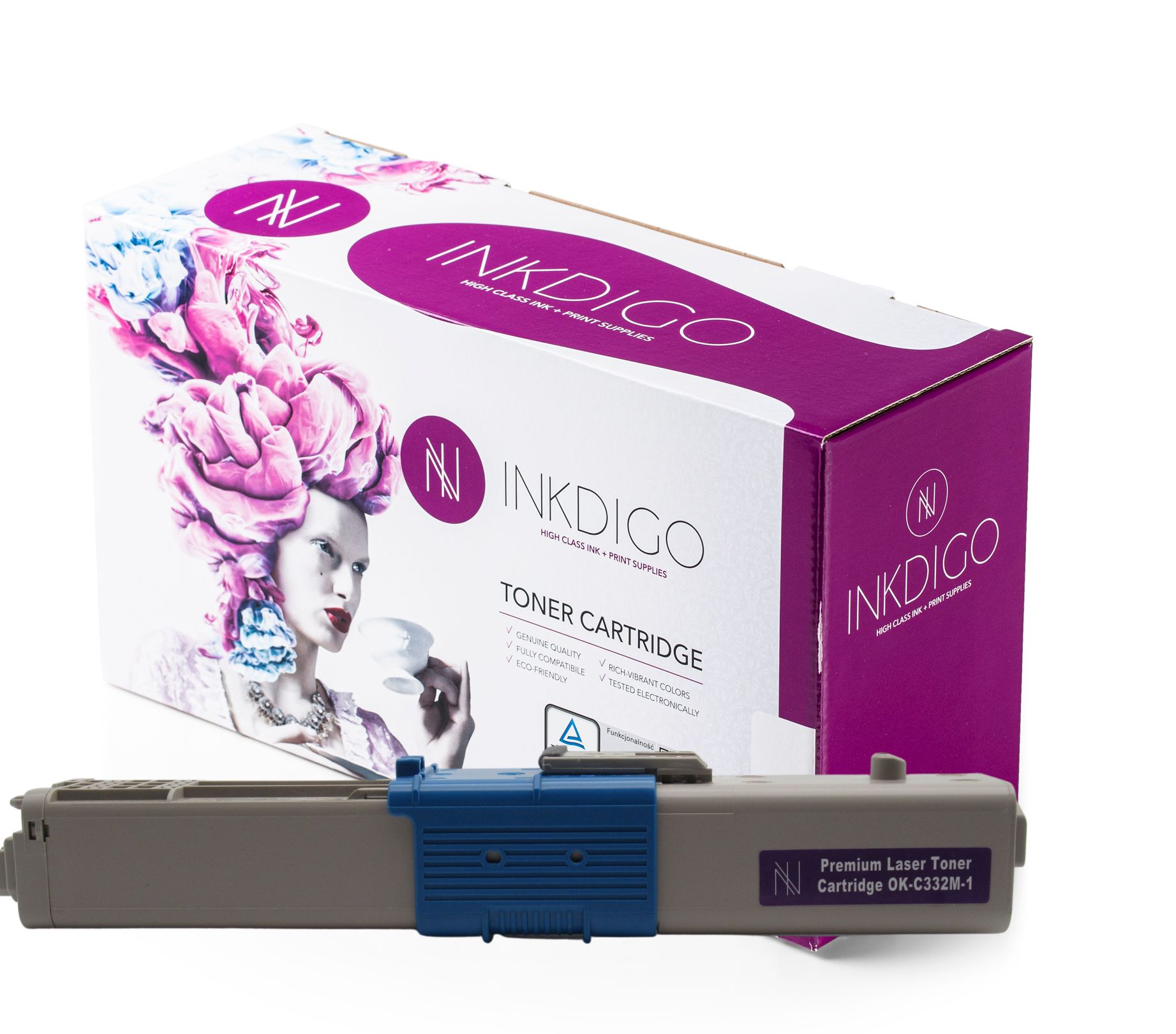 Toner Inkdigo do Oki C 332 (46508710) Ma 46508710