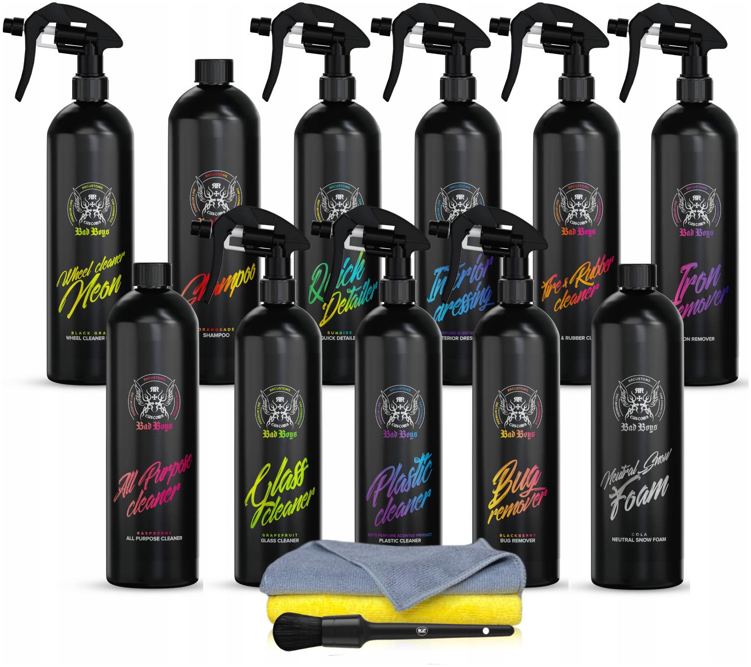 RR Customs RRC Bad Boys Mega Zestaw Kosmetyków Do Auta Detailing Prezent